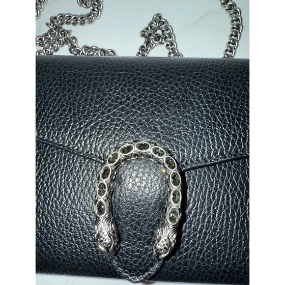 Gucci Dionysus WOC in Black Leather - Excellent Condition - Picture 5 of 6